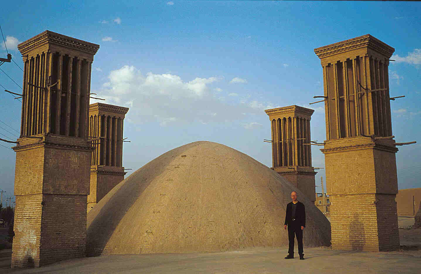 Foto: Fra ørkenbyen Yazd i Iran