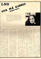 Hva må gjøres ekstranummer LNS 1984